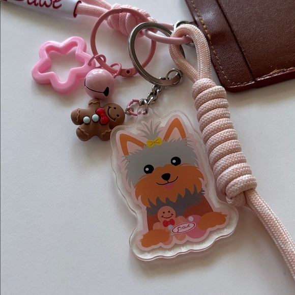 🌸Handmade Yorkie Card & Key Holder - Picture 9 of 10